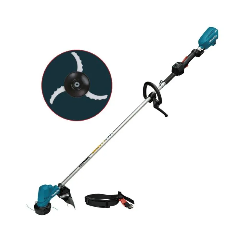 Акумулаторен тример Makita DUR190LZX3, 18 V, 300 мм, без батерия и зарядно
