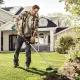 Акумулаторен тример Makita DUR368LPT2, 2х18 V, 2x5 Ah, 350 мм, с 2 батерии и зарядно