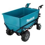 Акумулаторна градинска количка Makita DCU605Z, LXT, 18 V+18 V, 300 кг, без батерии и зарядно