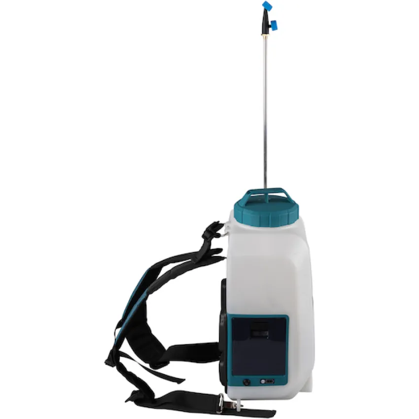 Акумулаторна пръскачка Makita DUS158Z + батерия Makita BL1830 + зарядно устройство Makita DC18RC + ПОДАРЪК термос Makita