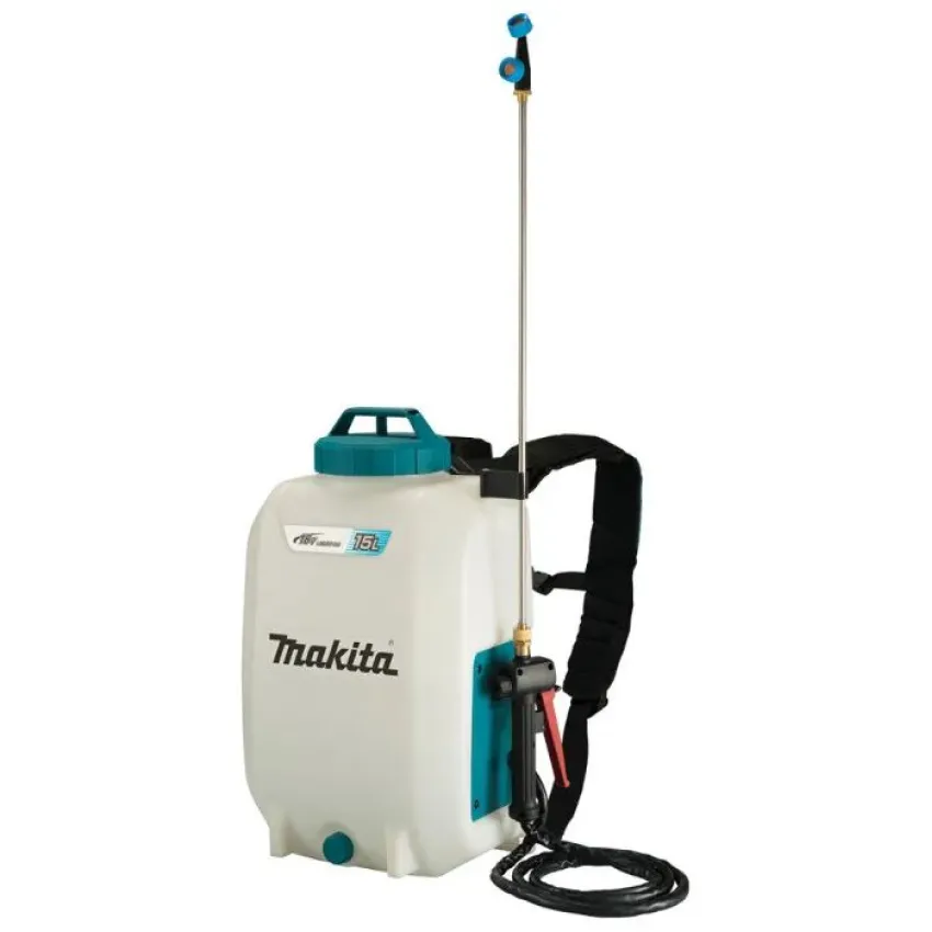 Акумулаторна пръскачка Makita DUS158Z, 18 V, 15 л, 5 бара, без батерия и зарядно + ПОДАРЪК термос Makita