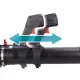 Професионална акумулаторна пръскачка Makita PM001GT202, XGT, 40 V, 2х5 Ah, 15 л, 180-1400 мл/мин, с батерии и зарядно + ПОДАРЪК раница Makita