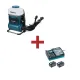 Професионална акумулаторна пръскачка Makita PM001GZ01, 40 V + Комплект батерии и зарядно Makita 1911V6-0, XGT
