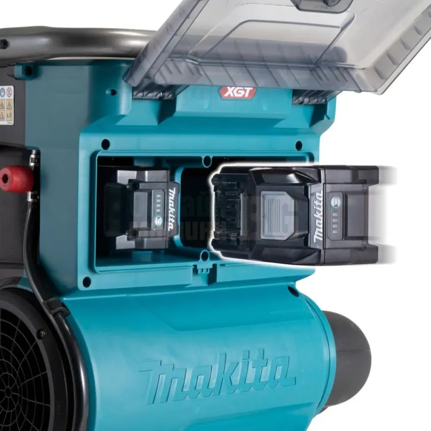 Професионална акумулаторна пръскачка Makita PM001GZ01 + Комплект батерии и зарядно Makita 191L77-9, XGT