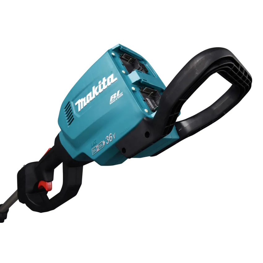Акумулаторна телескопична кастрачка Makita DUA301Z, LXT, 18+18 V, 300 мм, без батерия и зарядно + ПОДАРЪК Масло за смазване на вериги Makita + Кръгла пила за заточване Makita
