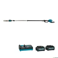 Акумулаторна телескопична кастрачка Makita UA004GZ + Комплект батерии и зарядно Makita 191L77-9, XGT