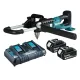 Акумулаторен свредел Makita DDG460T2X7, 18+18 V, 5 Ah, 136 Nm, с 2 батерии и зарядно + Подарък свредло Makita 150х800 мм