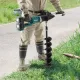 Акумулаторен свредел Makita DDG460T2X7, 18+18 V, 5 Ah, 136 Nm, с 2 батерии и зарядно + Подарък свредло Makita 150х800 мм