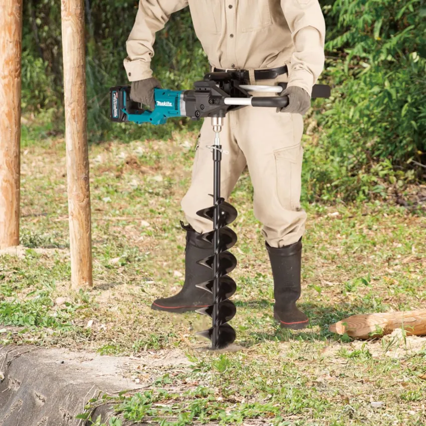 Професионален акумулаторен свредел Makita DG001GZ05 + Комплект батерии и зарядно Makita 191L77-9, XGT + Подарък свредло 150х800 мм