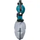Акумулаторен листосъбирач Makita DUB187T001, LXT, 3 в 1, 18 V, 5 Ah, 60 м/сек, 25 л, с батерия и зарядно + ПОДАРЪК рекламна шапка Makita