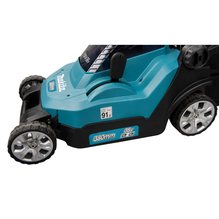 Акумулаторна косачка Makita DLM382PM2, 36 V, 4 Ah, 320 мм, с батерии и зарядно