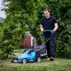 Акумулаторна косачка Makita DLM432PT2, 36 V, 5 Ah, 430 мм, с батерии и зарядно