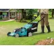 Акумулаторна косачка Makita DLM480CT2, LXT, 18+18 V, 2х5 Ah, 48 см, 800 м², с мулчиране, 2 батерии и зарядно