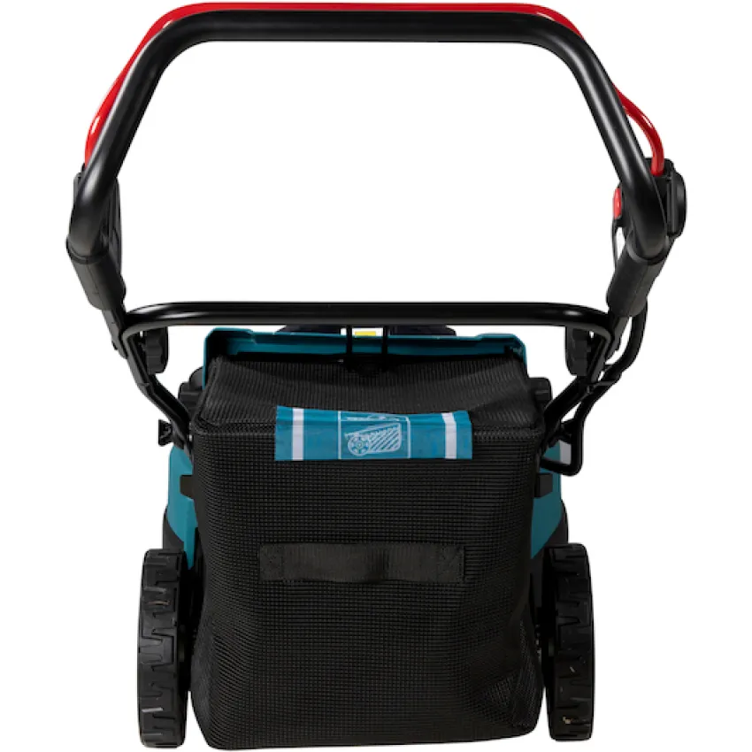 Акумулаторна косачка Makita DLM480CT2, LXT, 18+18 V, 2х5 Ah, 48 см, 800 м², с мулчиране, 2 батерии и зарядно