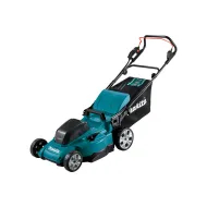 Акумулаторна косачка Makita DLM480Z, 18+18 V, 48 см, 800 м², с мулчиране, без батерия и зарядно