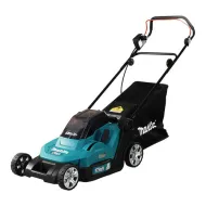 Акумулаторна косачка Makita DLM538CT2, LXT, 18+18 V, 2х5 Ah, 534 мм, 800 м², с 2 батерии и зарядно