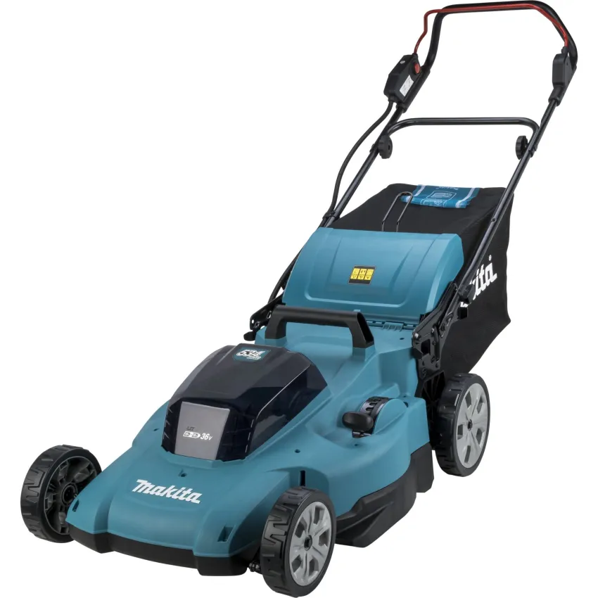Акумулаторна косачка Makita DLM538Z, LXT, 18+18 V, 530 мм, 800 м², без батерии и зарядно