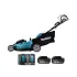 Акумулаторна самоходна косачка Makita DLM539CT2, LXT, 18+18 V, 2x5 Ah, 534 мм, 800 м², с 2 батерии и зарядно