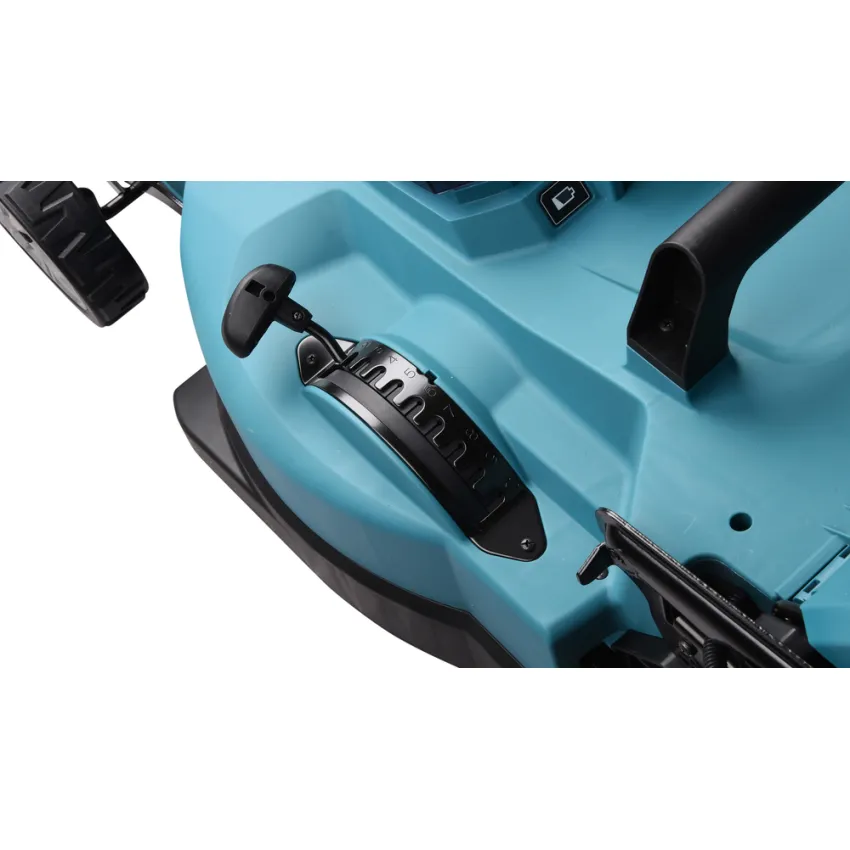 Акумулаторна самоходна косачка Makita DLM539CT2, LXT, 18+18 V, 2x5 Ah, 534 мм, 800 м², с 2 батерии и зарядно