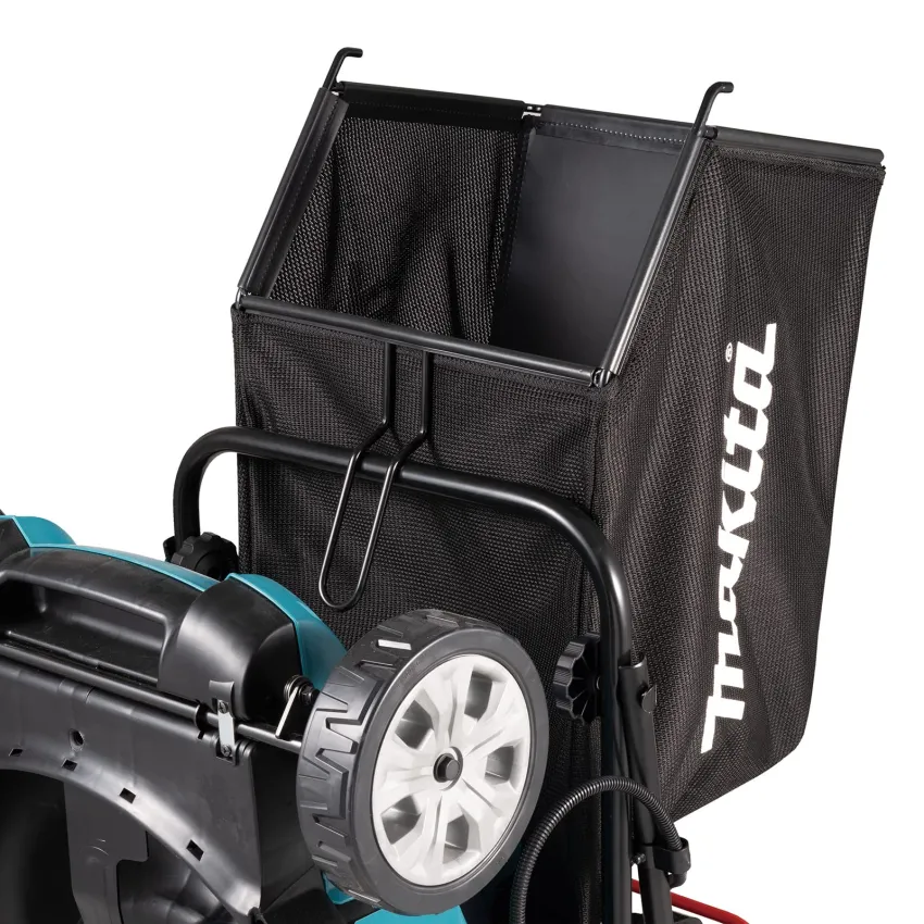 Акумулаторна самоходна косачка Makita DLM539CT2, LXT, 18+18 V, 2x5 Ah, 534 мм, 800 м², с 2 батерии и зарядно