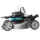 Самоходна акумулаторна косачка Makita LM001GT201, XGT, 40 V, 2х5 Ah, 480 мм, 2100 м², с батерии и зарядно