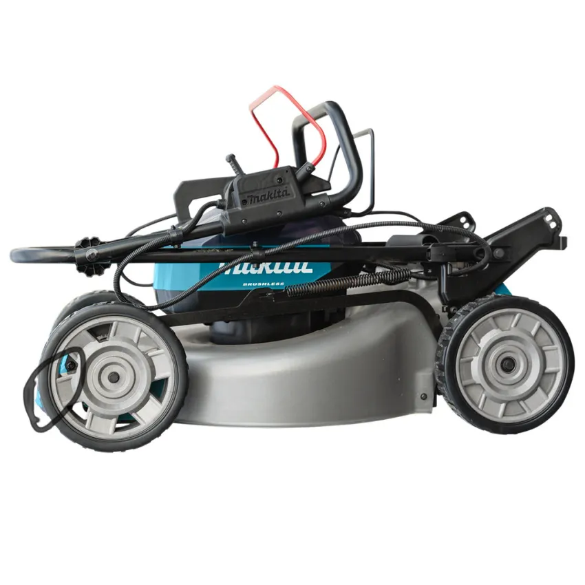 Самоходна акумулаторна косачка Makita LM001GT201, XGT, 40 V, 2х5 Ah, 480 мм, 2100 м², с батерии и зарядно