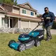 Самоходна акумулаторна косачка Makita LM001GT201, XGT, 40 V, 2х5 Ah, 480 мм, 2100 м², с батерии и зарядно