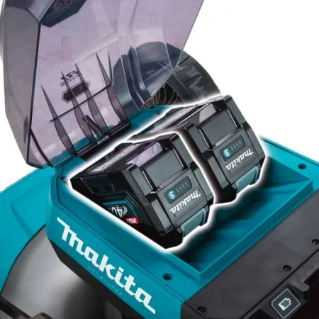 Самоходна акумулаторна косачка Makita LM001GZ + Комплект батерии и зарядно Makita 1911V6-0, XGT