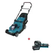 Самоходна акумулаторна косачка MAKITA LM002GZ + Комплект батерии и зарядно Makita 1911V6-0, XGT