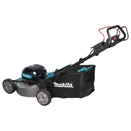 Самоходна акумулаторна косачка MAKITA LM002GZ + Комплект батерии и зарядно Makita 1911V6-0, XGT