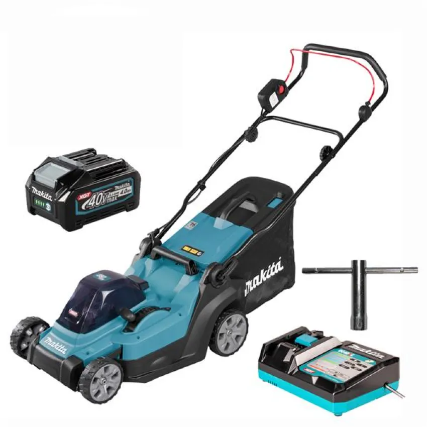 Акумулаторна косачка MAKITA LM003GM103, XGT, 40 V, 4 Ah, 38 см, с батерия и зарядно