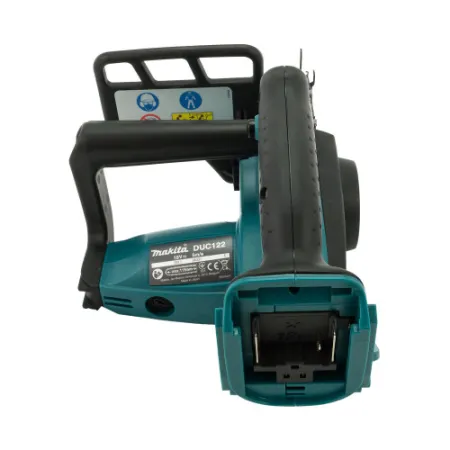 Акумулаторен верижен трион Makita DUC122Z 18 V, 115 мм, без батерия и зарядно устройство + ПОДАРЪК Масло за смазване на вериги Makita