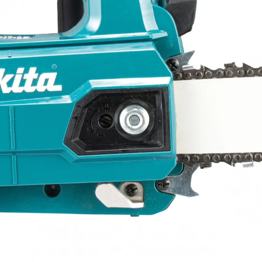 Професионална акумулаторна резачка за дърва Makita UC003GM101, XGT, 40 V, 4 Ah, 30 см, с батерия и бързо зарядно устройство + ПОДАРЪК Комплект за заточване на вериги Makita