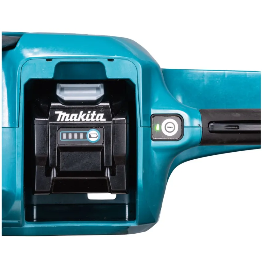 Професионална акумулаторна резачка за дърва Makita UC015GT101, XGT, 40 V, 5 Ah, 35 см, с батерия и бързо зарядно устройство + ПОДАРЪК Комплект за заточване на вериги Makita