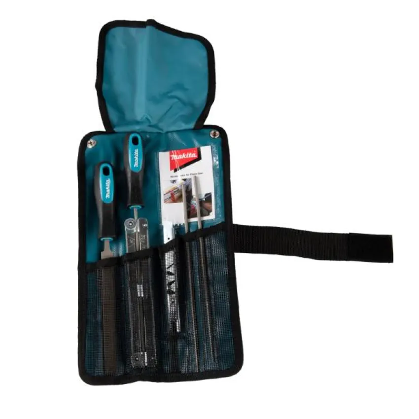 Професионална акумулаторна резачка за дърва Makita UC015GT101, XGT, 40 V, 5 Ah, 35 см, с батерия и бързо зарядно устройство + ПОДАРЪК Комплект за заточване на вериги Makita