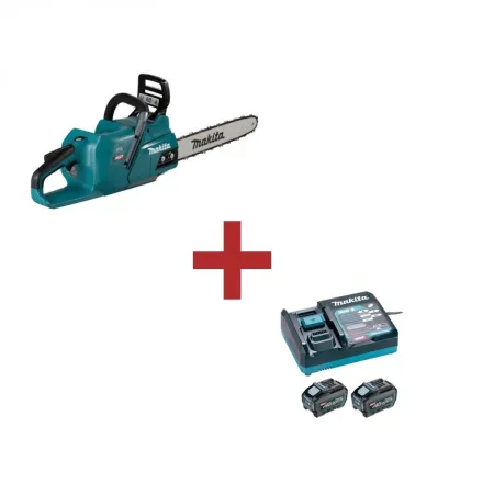 Професионална акумулаторна резачка Makita UC012GZ + Комплект батерии и зарядно Makita 1911V6-0, XGT