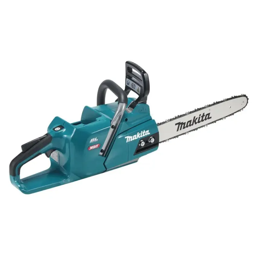 Професионална акумулаторна резачка за дърва Makita UC012GZ, XGT, 40 V, 40 см, без батерия и зарядно + ПОДАРЪК Комплект за заточване на вериги Makita