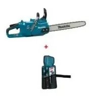 Професионална акумулаторна резачка за дърва Makita UC013GZ, XGT, 40 V, 450 мм, без батерия и зарядно + ПОДАРЪК Комплект за заточване на вериги Makita