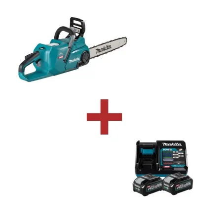 Професионална акумулаторна резачка Makita UC016GZ + Комплект батерии и зарядно Makita 191L77-9, XGT