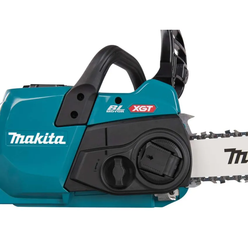 Професионална акумулаторна резачка за дърва Makita UC022GZ, XGT + Комплект батерии и зарядно Makita 1911V6-0