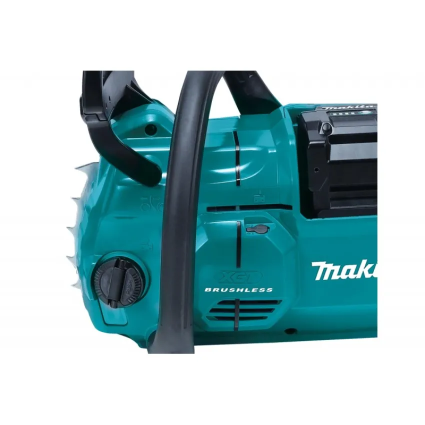 Професионална акумулаторна резачка за дърва Makita UC022GZ, XGT + Комплект батерии и зарядно Makita 1911V6-0
