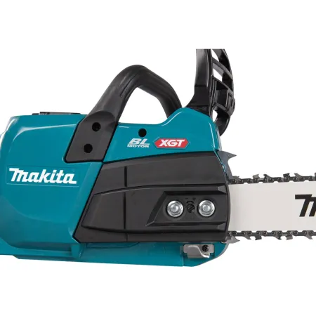 Професионална акумулаторна резачка за дърва Makita UC026GZ, XGT, 40 V, 40 см, без батерия и зарядно + ПОДАРЪК Комплект за заточване на вериги Makita
