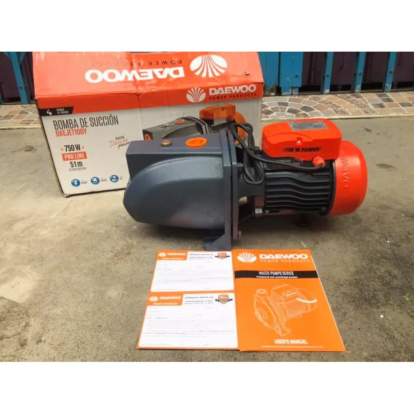 DAEWOO DAEJET100Y – Центробежна многостъпална помпа 750W, 46 м, 3600 л/ч