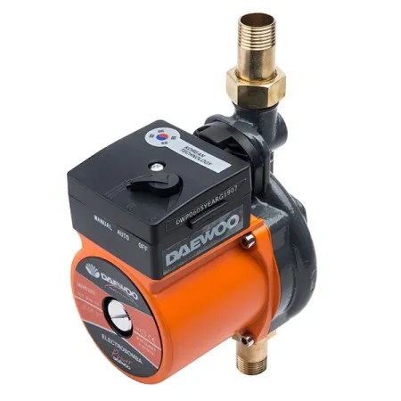 DAEWOO DAEPRES100 – Циркулационна помпа 100W, 1.5 м³/ч, 9 м напор, 3/4"