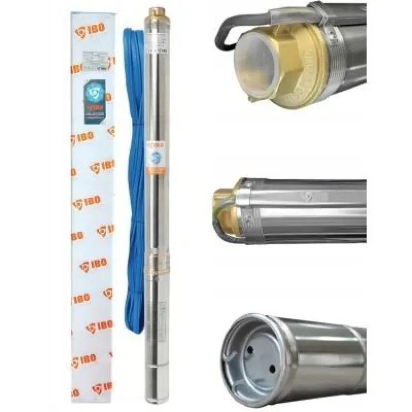 DAEWOO DBP2500 – Винтова сондажна помпа 1200W, 2600 л/ч, 135 м, 30 м потапяне, 1"