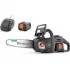 Husqvarna Aspire C15X KIT – Акумулаторен верижен трион, 18 V, 4 Ah, 25 см, с батерия и зарядно