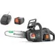 Husqvarna Aspire C15X KIT – Акумулаторен верижен трион, 18 V, 4 Ah, 25 см, с батерия и зарядно