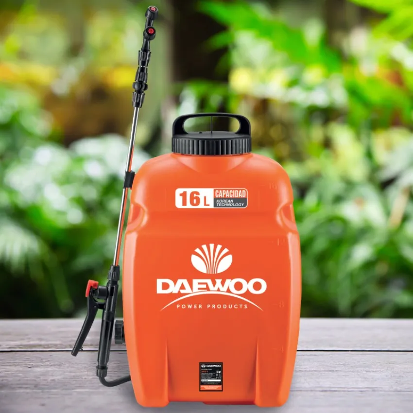 DAEWOO DAPS16-B – Акумулаторна пръскачка, 16 л, 12 V, 8 Ah, с батерия и зарядно
