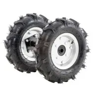 RURIS Комплект гумени колела TS 103 400x8 с адаптер
