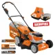 RURIS RXI 4645e - Акумулаторна Косачка за Трева